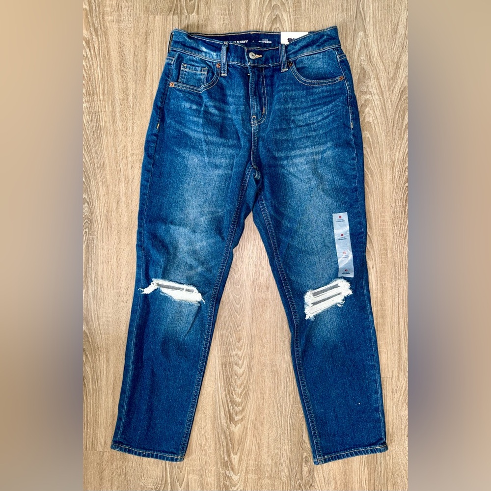 NWT Old Navy High Rise Boyfriend Jeans